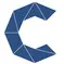 MGSU logo; Blue letter "C"; Geometric combination formed as "C"
