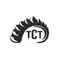 Transcaucasian Trail logo with a mountain range outline and the TCT name