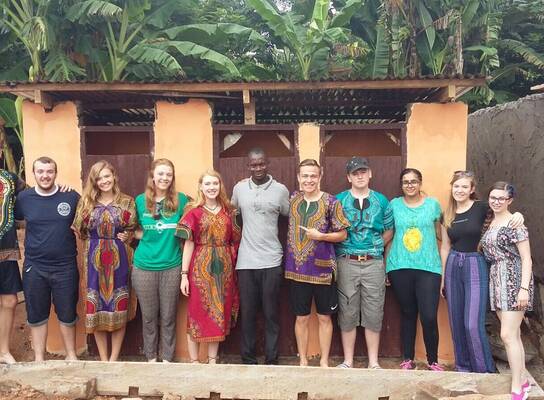Building in Ghana