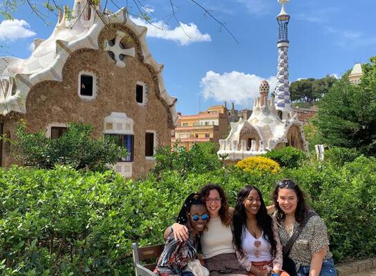 Park Guell with Felician University students