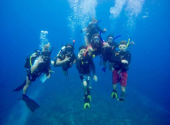 Diving in Mexico