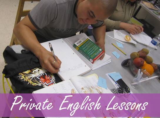 An Adult Male Studies English