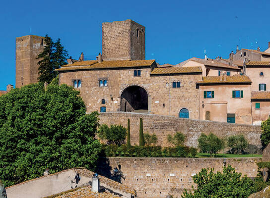 Panorama of Tuscania