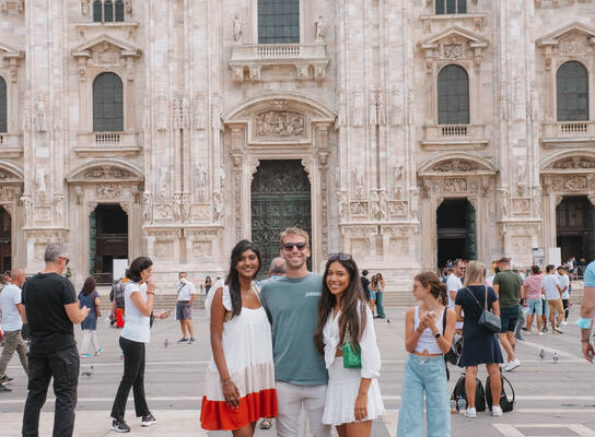 Students in Milan