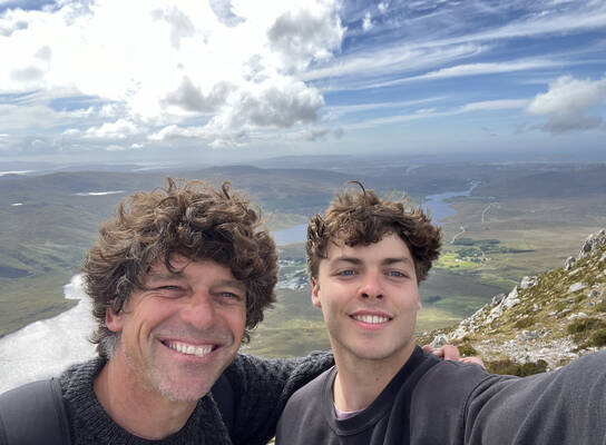 On top of Ireland!! Hike to the top of Mount Errigal in Donegal