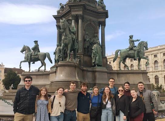 Students in Salzburg, Austria