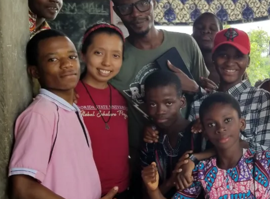 Intern in Africa with Omprakash
