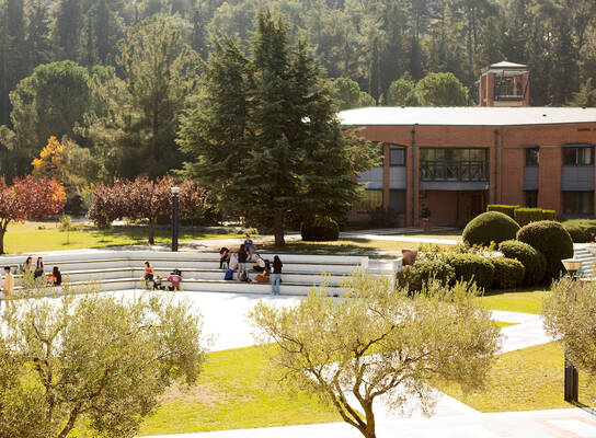 Anatolia American University campus in Thessaloniki Greece