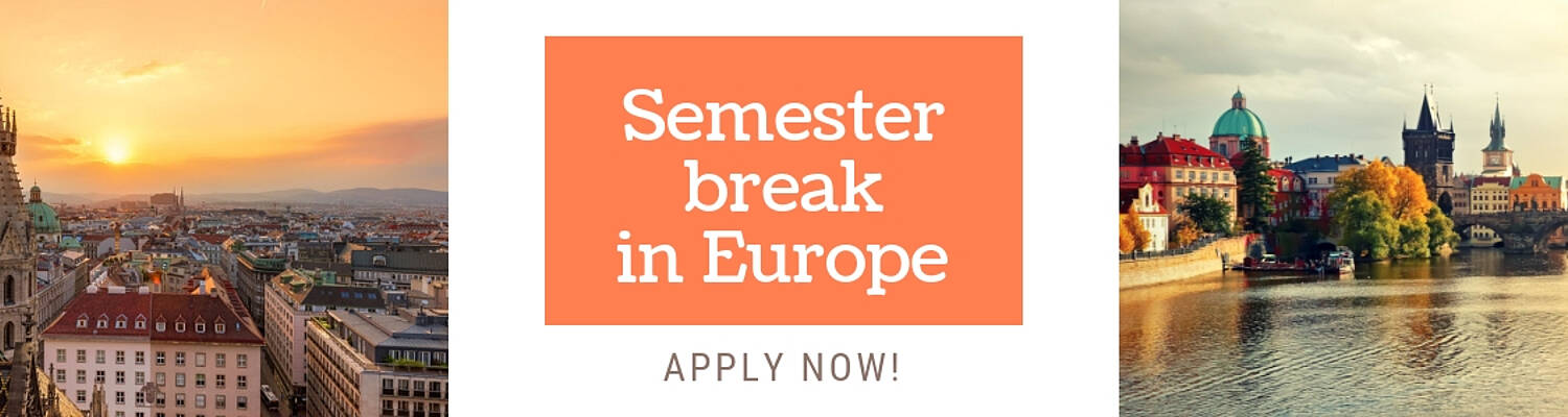 Semester Break in Europe (1 or 2 weeks)
