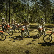 Motorbike riding Australia