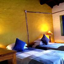 Fully serviced houses with attached baths and excellent linen. 