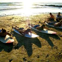 Central America Surfing Lesson