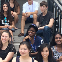 students at Emerson College