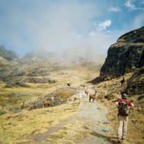 Mountain hiking