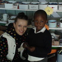 South Africa Children Volunteering