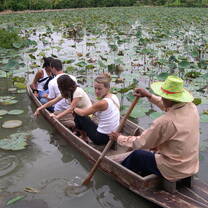 Canoe in Thailand