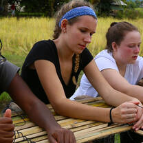Service learning in Cambodia