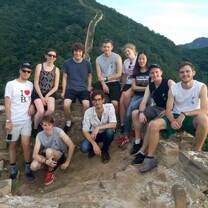 CRCC Asia Interns at the Great Wall