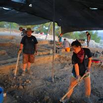 Digging at Azekah!