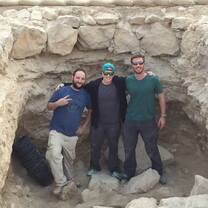 Excavation of a Byzantine Cistern at Masada 