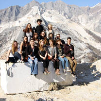 Students on a field trip to Carrera
