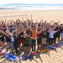 Swansea University International Visiting & Exchange Students Farewell Beach Party