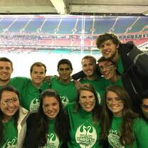 Texas A&M Students at the Varsity Rugby Game
