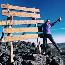 Sammy on the Summit