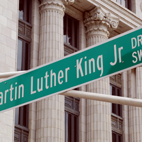 Street signs in Washington DC, United States