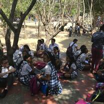 Outside classes in my school