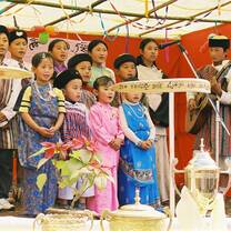 Lepcha children singing