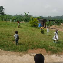 Children playing at trinity orphanage