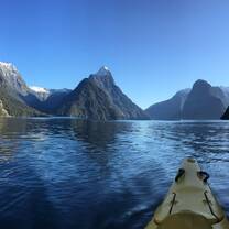 Milford Sound, kayak view