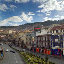 Bolivia city view