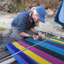 Student with crafts