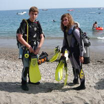 Diving lessons