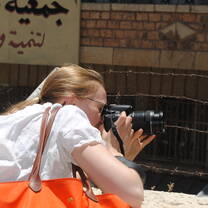 Students learn to see the city of Jerusalem from a photojournalist's perspective