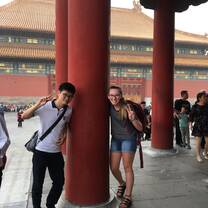 A friend I made in the Forbidden City. 