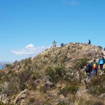 Exploring Isla Del Sol.