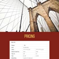 Pricing details at: www.amlotus.edu
