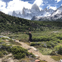Green, Mountainous Landscape in Argentina