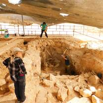 Excavation in progress