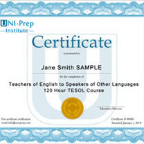Online TESOL Certification