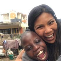 Love Moses! He is quite a handful, but his smile will make you melt. He was brought to the Special Needs orphanage by the police when they found him wandering the streets. He is the biggest sweetheart and loves to eat!