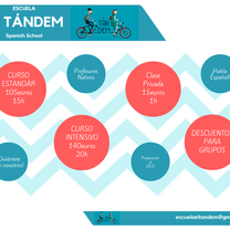 Standard course, intensive course, private classes