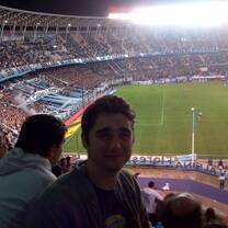 guy and soccerfield