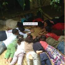 children on their activities