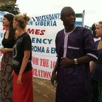 volunteer out for a campaign 