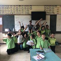 One of the classes I taught 