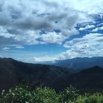 A picture of the mountains 